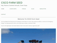 Tablet Screenshot of ciscoforage.com